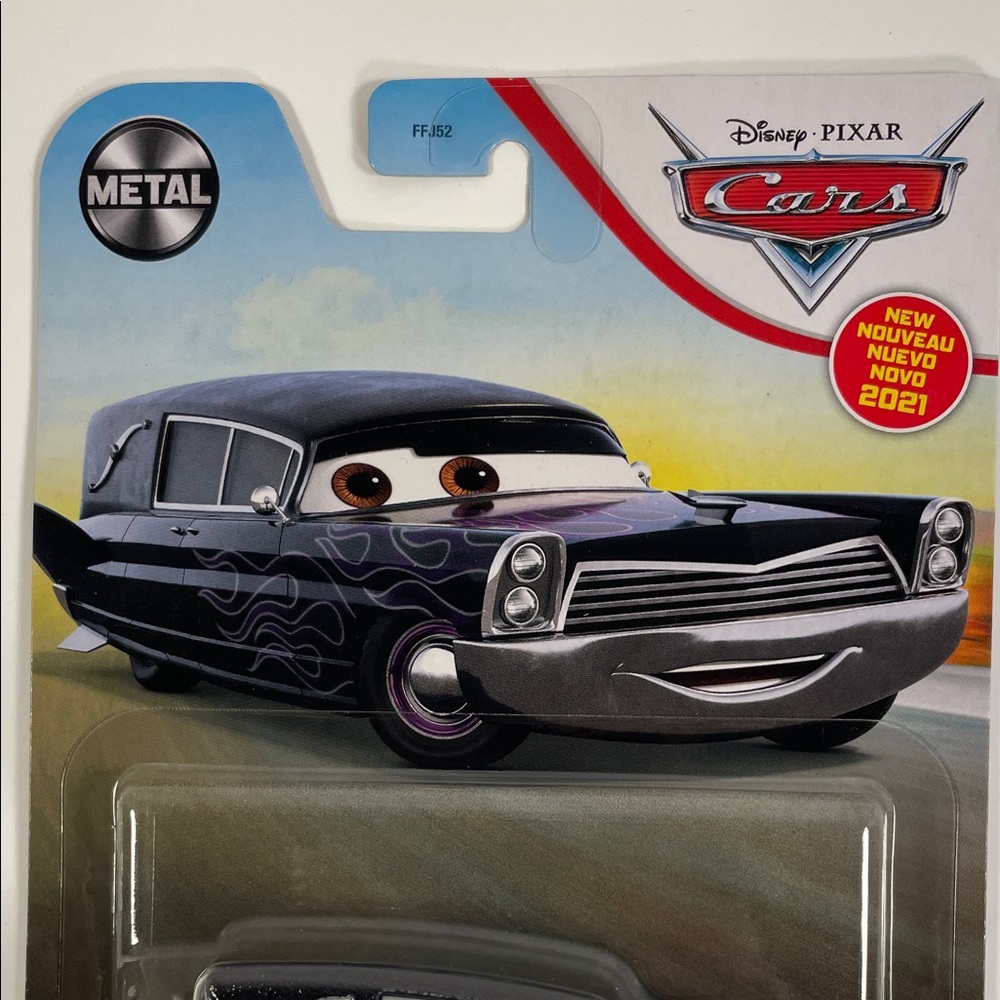 Disney/Pixar Cars Metal Hot Rod Steve Hearsell Toy Car - Black - Picture 5 of 5